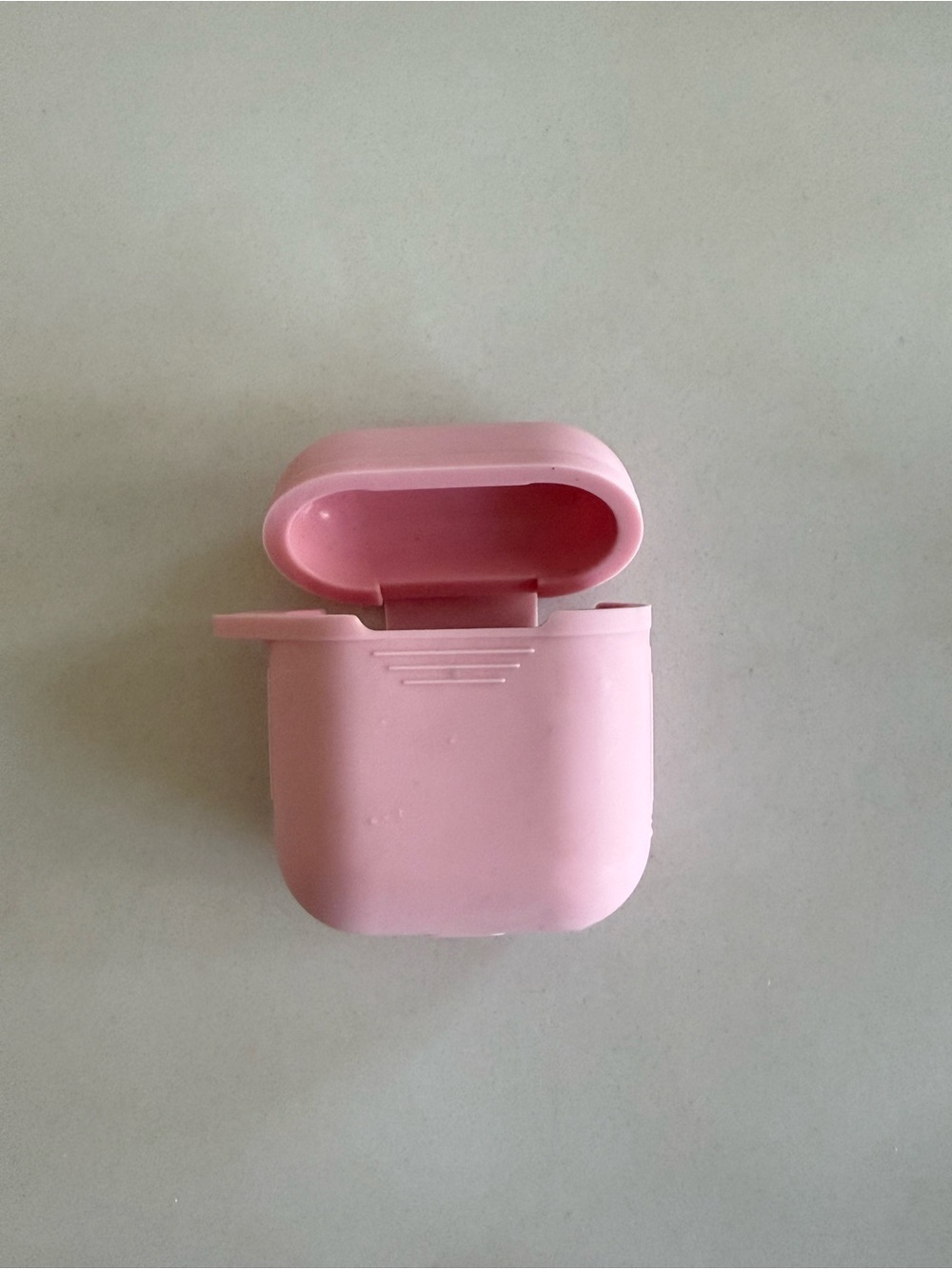 Pink Silicone AirPods Case Cover